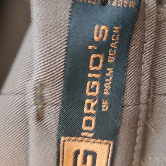 nwt women's Giorgio's of palm beach brown sz 14 wool pants - Picture 6 of 7